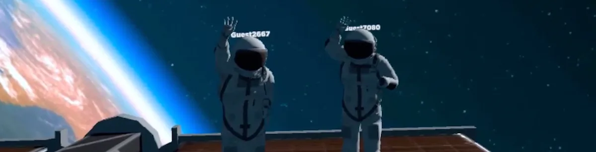 Step out above Earth